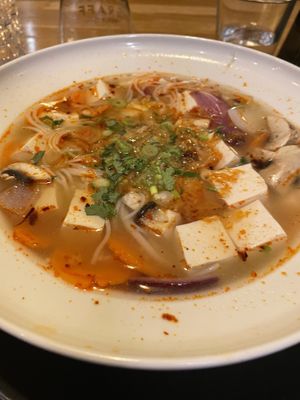 Soup noodles  at Suvi in Tromsoe