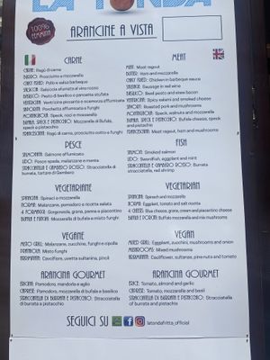   at La Tonda Fritta in Erice