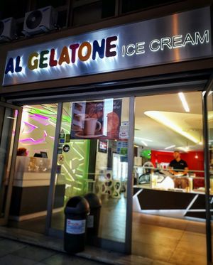 A refreshing stop on a warm October evening! at Al Gelatone in Palermo