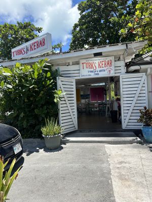   at Turks Kebab in Providenciales