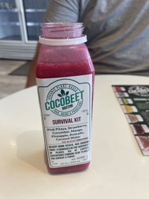 This juice, 5/5 taste  at Cocobeet in Wellesley
