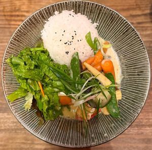 CREAMY COCONUT CURRY at Cocobeet in Wellesley