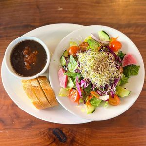 SOUP AND SALAD at Cocobeet in Wellesley