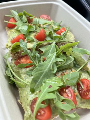 Avocado & Chickpea Hummus Toast   at Cocobeet in Wellesley
