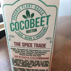 Spice Trade juice at Cocobeet in Wellesley