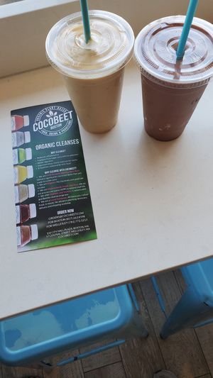 smoothies at Cocobeet in Wellesley