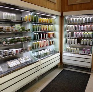 Grab n go selection at Cocobeet in Wellesley