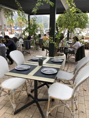 Terrace at Noname Restaurant in Mallorca