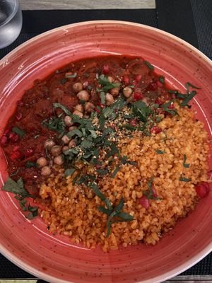 Tajin with Bulgur  at Noname Restaurant in Mallorca