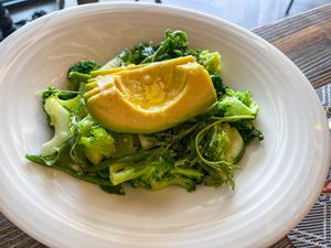Green salad  at Noname Restaurant in Mallorca