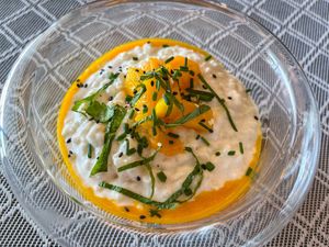 Mango sticky rice  at Noname Restaurant in Mallorca