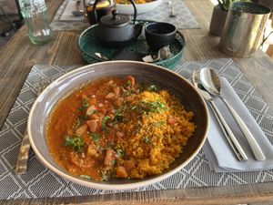 Tajine and Tea  at Noname Restaurant in Mallorca
