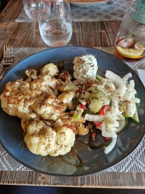 Roasted Cauliflower at Noname Restaurant in Mallorca