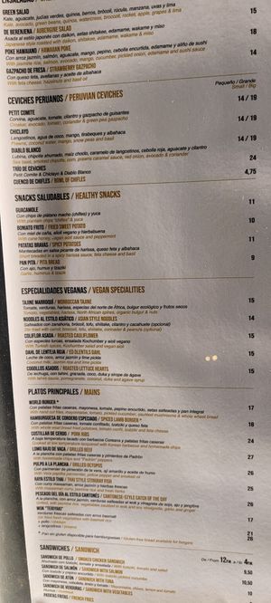 Vegan Menu at Noname Restaurant in Mallorca