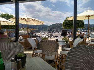 Terrace at Noname Restaurant in Mallorca