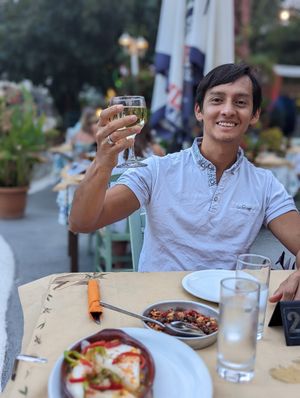  at Myli Restaurant Café in Crete