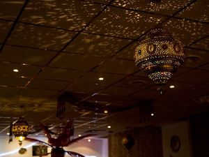 Lampen at Maharadscha Palast in Chemnitz