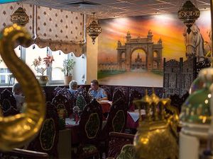 Tische  at Maharadscha Palast in Chemnitz