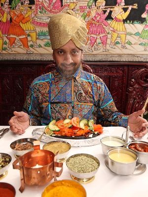 Essen at Maharadscha Palast in Chemnitz