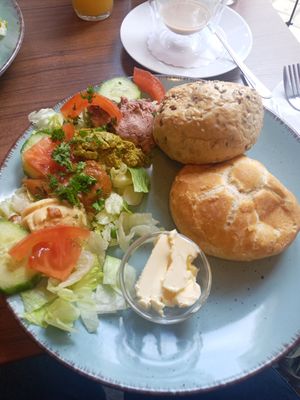 Vegan breakfast at Zoom Cafe in Chemnitz