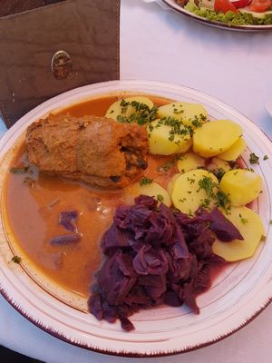 Vegane Roullade at Zoom Cafe in Chemnitz