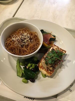 Menu at Cityshop Noodle in Tokyo