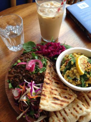 VegN lunch at Feest at the Greenhouse in North London