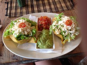 vegan tacos at Zula Vegetarian Paradise in Seminyak
