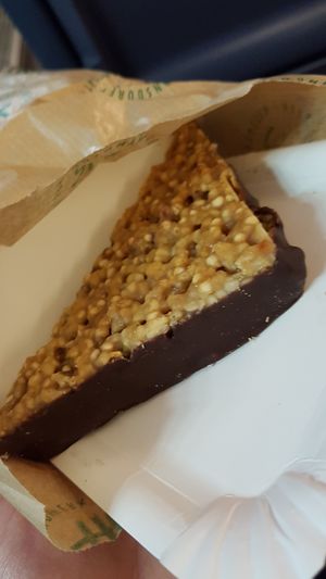 Vegan quinoa Nussecke at biokultur in Munich