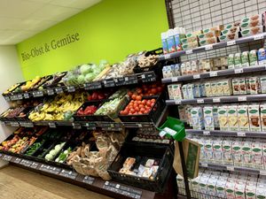 veggies & milk at biokultur in Munich