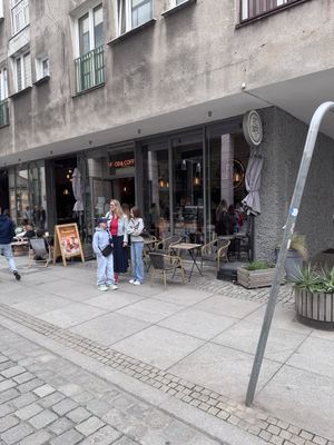 Ouside   at FC Caffe in Wroclaw