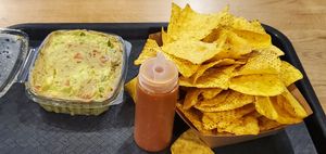 Guacamole & chips at The Big Burrito in Kalamazoo