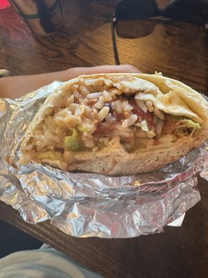 Jackfruit bbq loko wrap  at Loko Wraps in Kailua Kona