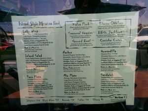 menu 1 at Loko Wraps in Kailua Kona