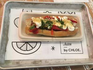 Meatball sub at By Chloe - Fenway in Boston