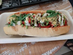 Pesto Meatball Sandwich at By Chloe - Fenway in Boston