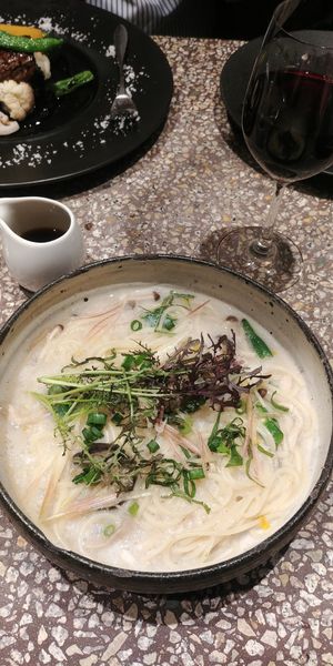 Tororo vegan noodles at Cosme Kitchen Adaptation - Omotesando Hills in Tokyo