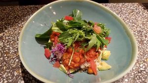 taco rice at Cosme Kitchen Adaptation - Omotesando Hills in Tokyo