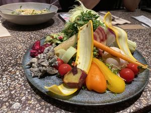 Clean eating salad  at Cosme Kitchen Adaptation - Omotesando Hills in Tokyo