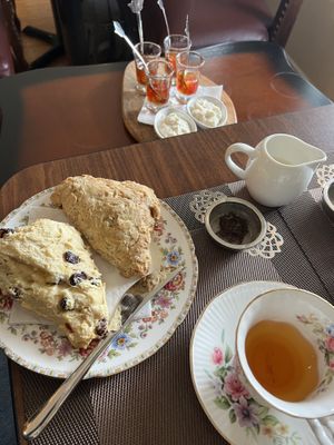   at The Tea Lounge in London