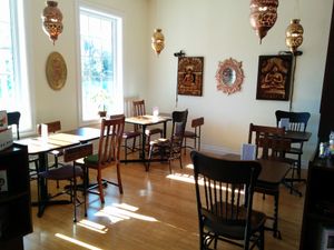 front dining area at The Tea Lounge in London