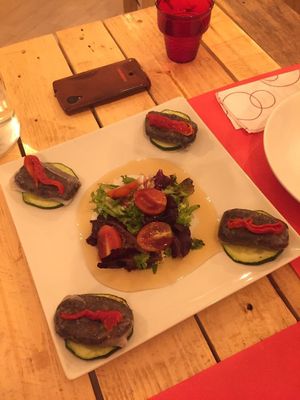 Morcilla rolls at Masa Madre in Madrid