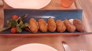 croquettes at Masa Madre in Madrid