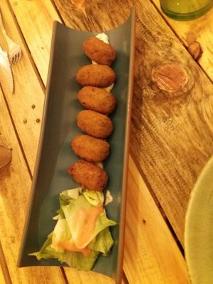 croquetas at Masa Madre in Madrid