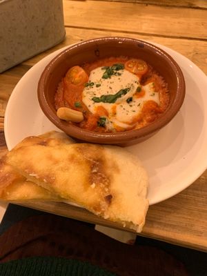 Menu of the day at Masa Madre in Madrid