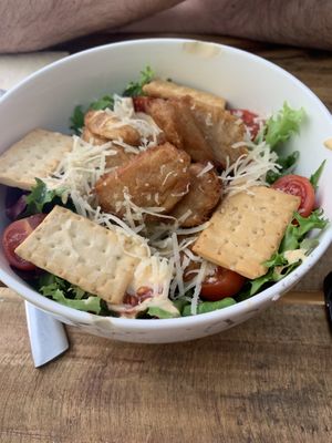 Caesar salad ! at Masa Madre in Madrid