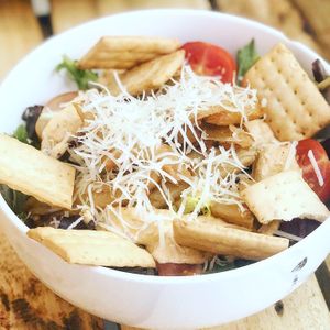 Ensalada César at Masa Madre in Madrid