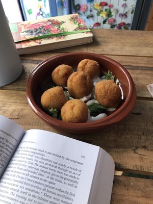 Croquettes ! at Masa Madre in Madrid