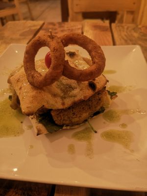 Amazing focaccia at Masa Madre in Madrid