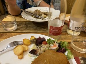 Cachopo y raviolis at Masa Madre in Madrid